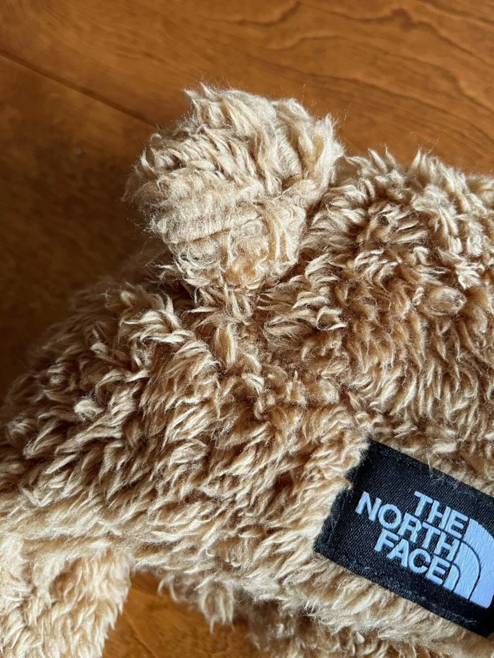 The North Face cozy bear hat 0-6m
